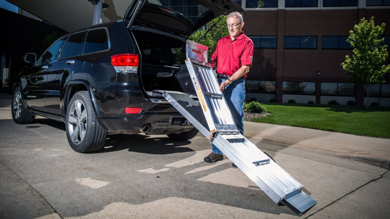 Image of 8 ft. Trifold Ramp product
