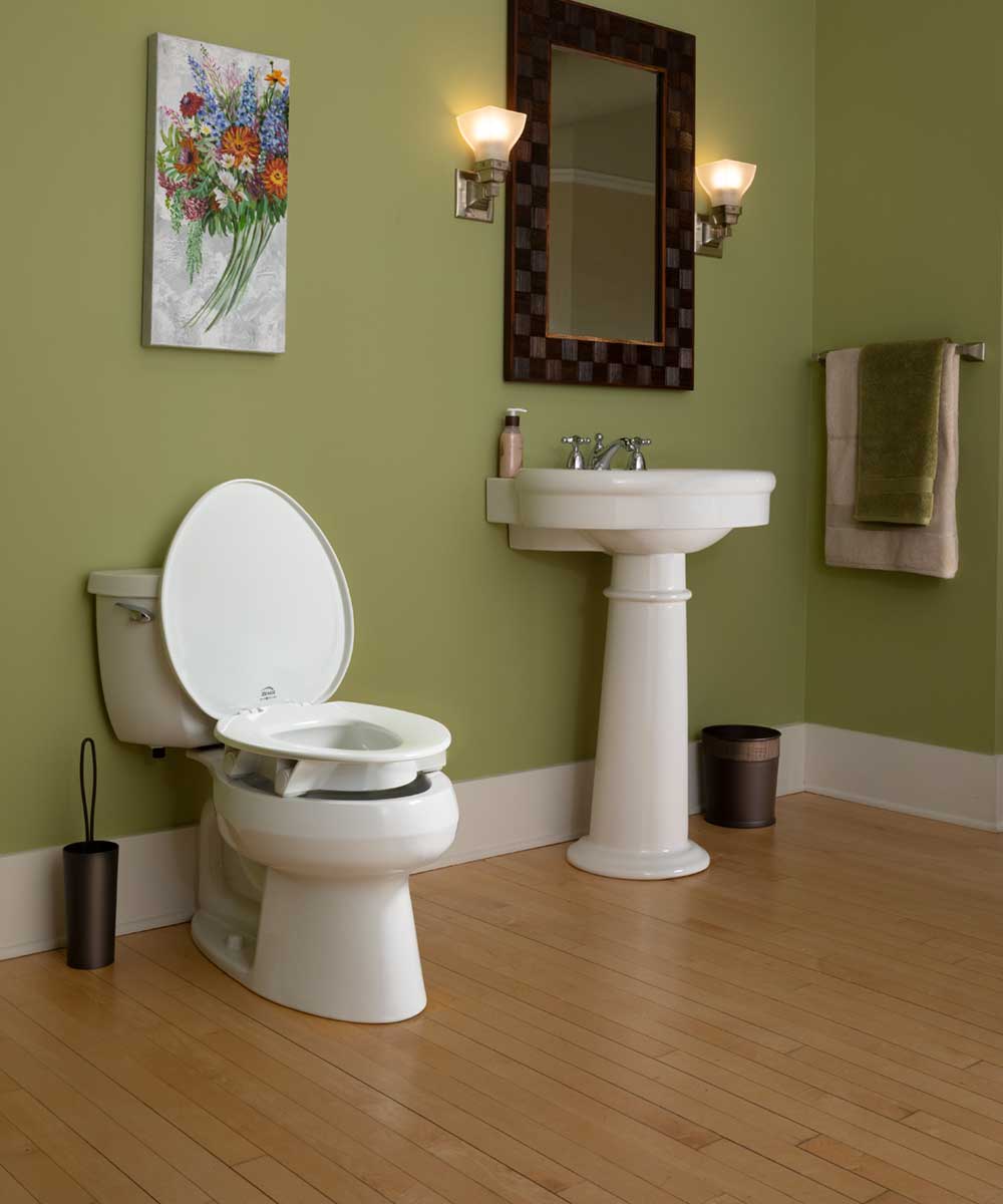Clean Shield Elevated Toilet Seat Image of Clean Shield Elevated Toilet Seat product