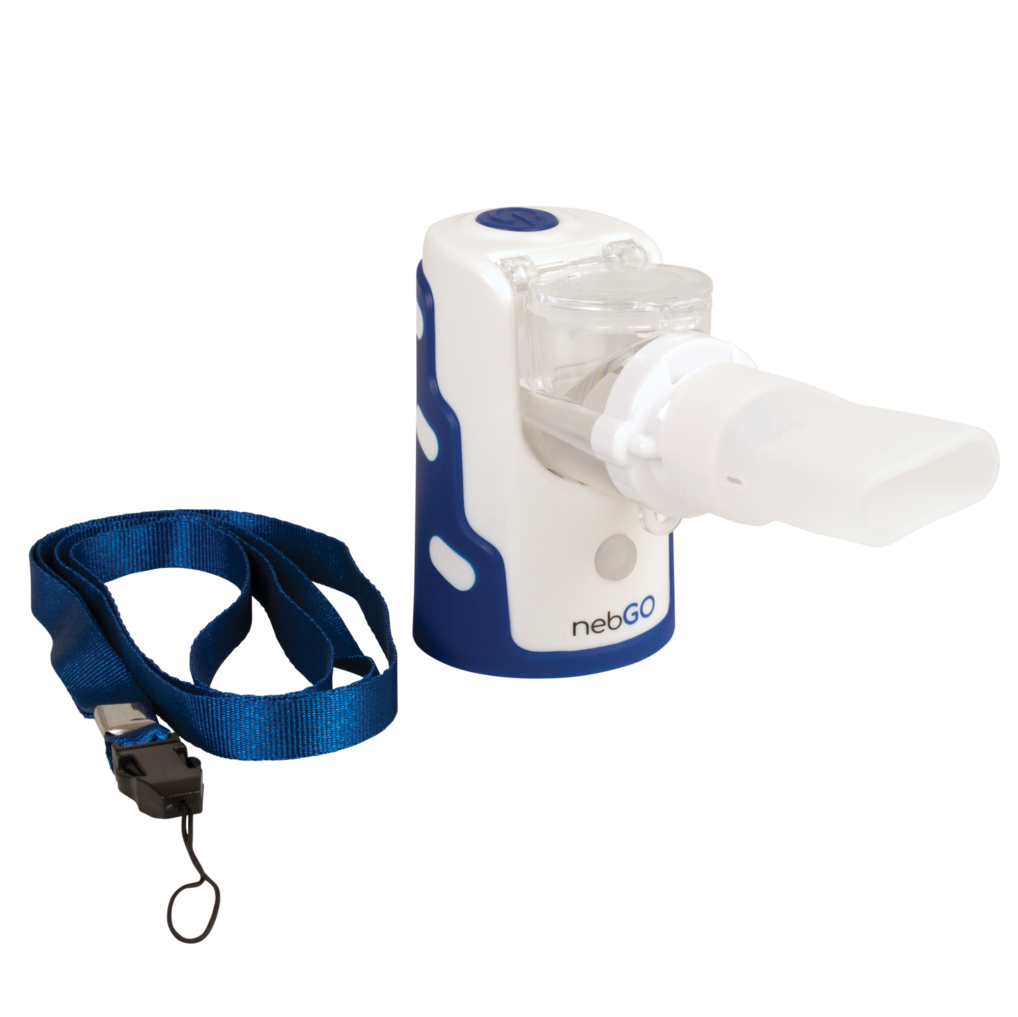 nebGo Picture of the portable handheld nebulizer - nebGo
