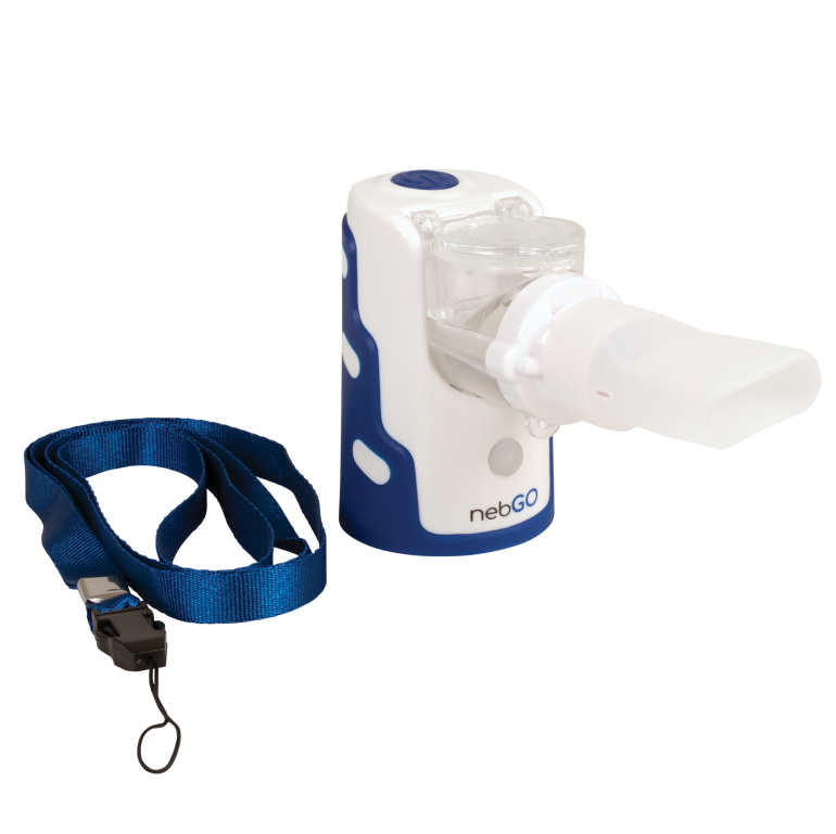 Picture of the portable handheld nebulizer - nebGo