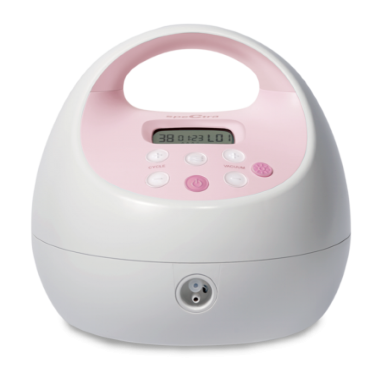 Picture of pink Spectra 2 breast pump
