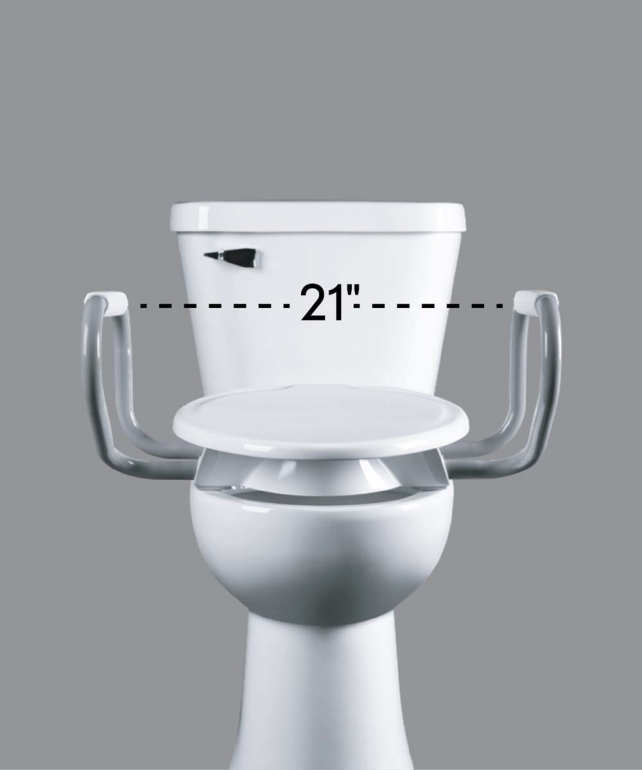 Image of Support Arms for Clean Shield Elevated Toilet Seat 2 product