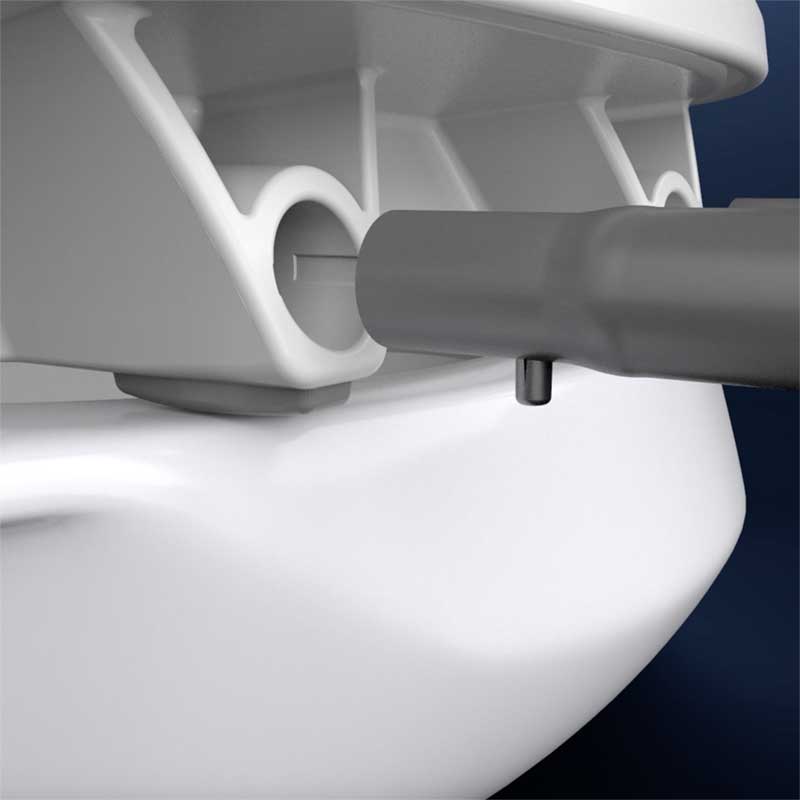 Support Arms for Clean Shield Elevated Toilet Seat 3 Image of Support Arms for Clean Shield Elevated Toilet Seat 3 product