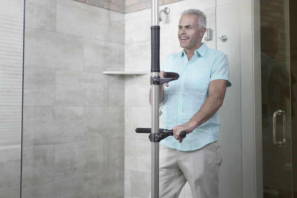 Sure Stand Security Pole with Handles 2 Image of Sure Stand Security Pole with Handles 2 product