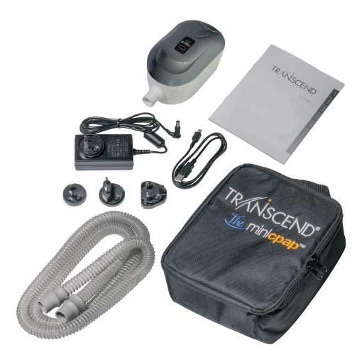 Transcend 3 mini CPAP package Image of Transcend 3 mini CPAP package product